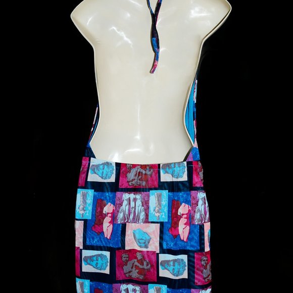 Club Dress cute multi colors backless - Picture 4 of 5